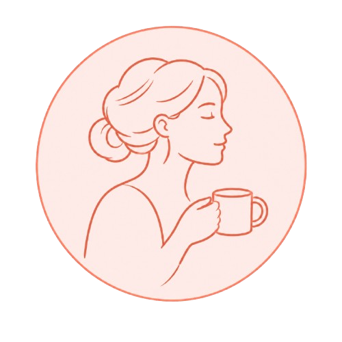 Woman enjoying a warm drink