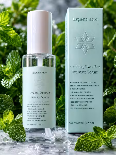 Hygiene Hero cooling intimate serum product